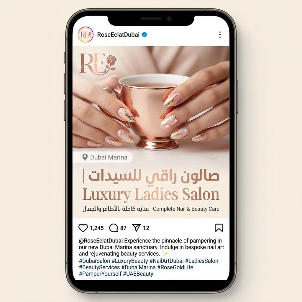 Salon Instagram Post